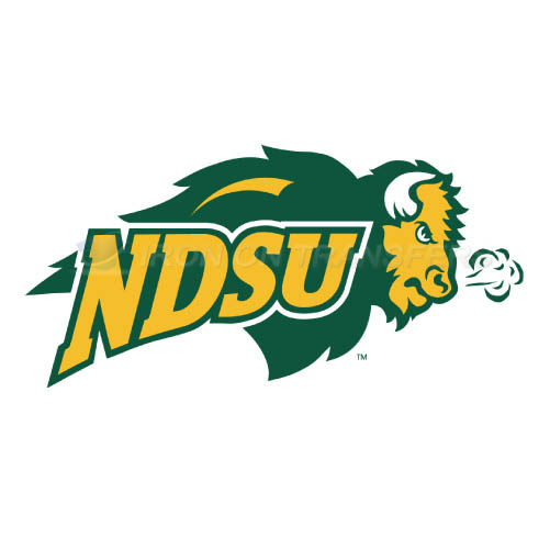 North Dakota State Bison Iron-on Stickers (Heat Transfers)NO.5593